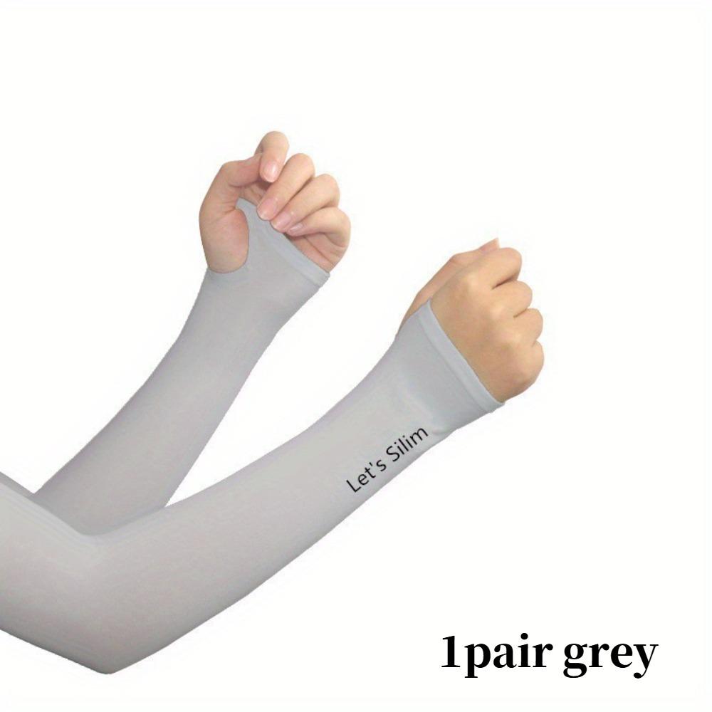 1-7 pairs of sun and shade arm covers, arm guards, fashionable sleeves,UV resistant arm covers,suitable for cycling and driving,