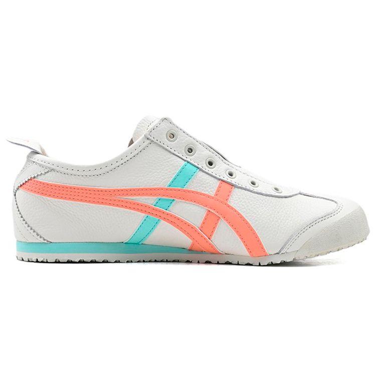 Onitsuka Tiger Mexico 66 Slip-On White Aqua Orange Unisex Sneakers 1183B815-102
