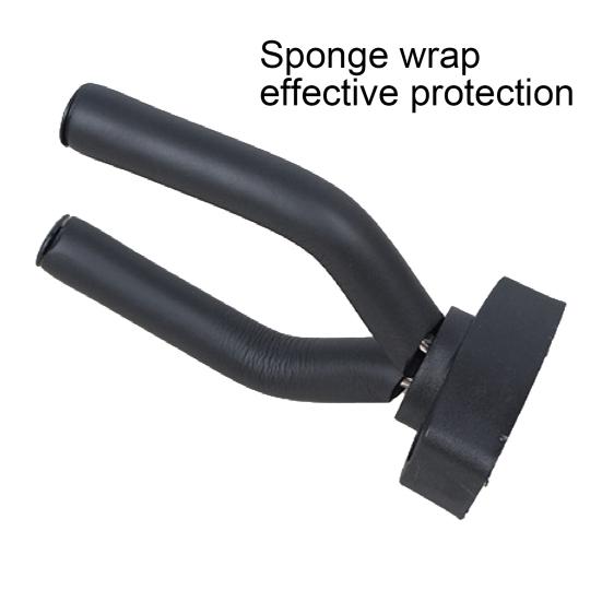 Wall Mount U-Shaped Electric Guitar Bass Ukulele Display Rack Hook Holder Hanger