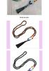 Creative 108 Beads Colorful Stone Necklace & 8mm Chinese Tassel Knot Bracelet