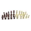 32Pieces Chess Pieces Tournament Set for Board Game Wooden Replacement Figures