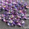 Imitation Etched Gold Sprinkled 12mm Glazed Glass Round Bead for Hairpin Accessories
