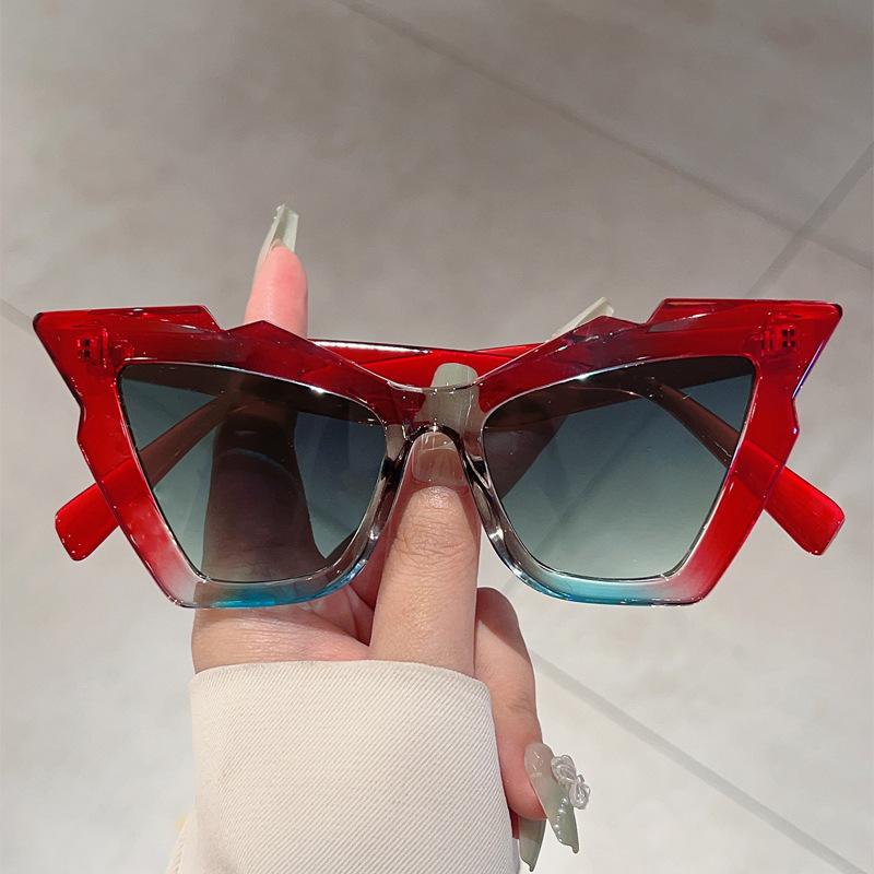 

New Retro Cat Eye Sunglasses For Women Sexy Red Fashion Sun Glasses Colorful Vintage Ladies Shades UV400 Female Male Gafas