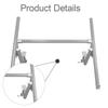 Easy Install Embroidery Stand Adjustable Table Edge Clamp Cross Stitch Frame Rack for Hand Embroidery DIY and Crafts