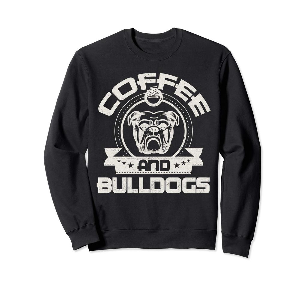 Coffee and Bulldog Drinking Coffee Pet Dog Owner Lover Trainer