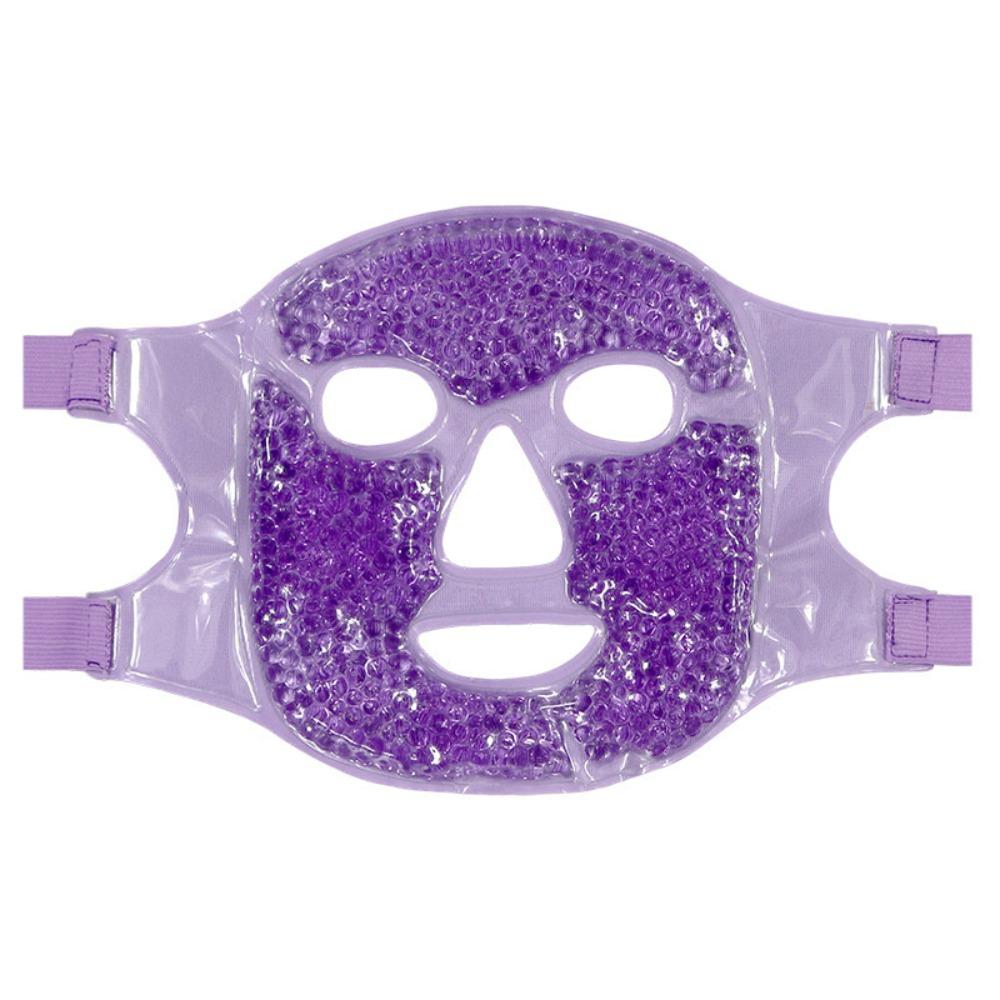 Relieve Fatigue Gel Cooling Mask Gel Beads Compress Cold and Hot Heat Eye Mask Reusable Cold Compress Pack Skin Care Tool фиолетовый