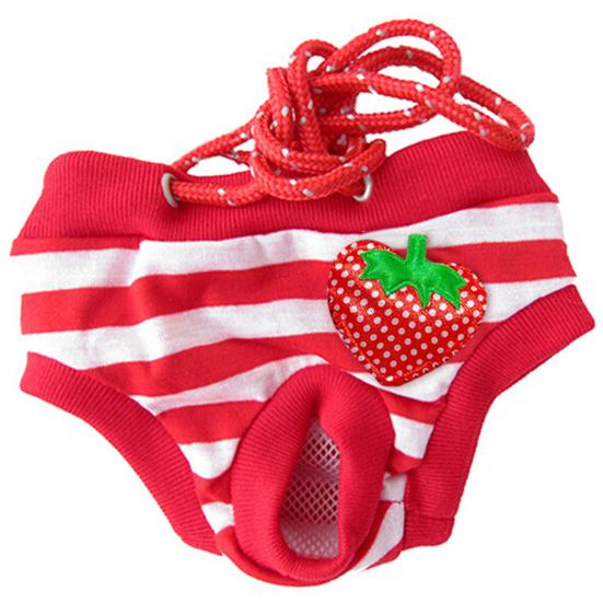 Female Pet Dog Puppy Diaper Pants Physiological Sanitary Short Panty Nappy Underwear M/L/XL