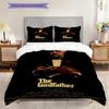 The Godfather Movie Poster Bedding Threepiece Set 1 Duvet Cover 2 Pillowcase Without Core Christmas Birthday Gift Soft And Comfortable