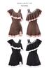 2025 Women's Slimming One-Piece Swimsuit - French Design Skirt Style for Summer & Hot Springs