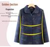 Stilvolle Umlegekragenjacke für Damen 60-80: Frühlings-/Herbst-Oberbekleidung für Mittelalte & Ältere