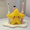 Star Bathroom Toothbrush Holder: Home Storage for Manual & Electric Toothbrushes