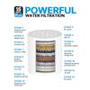 15 Stages Shower Water Filter 15 Layers Of Filtration Remove Chlorine Metals