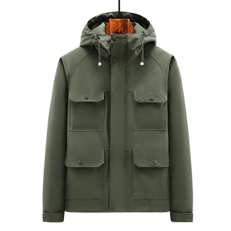 

Autumn and winter outdoor leisure sports men s jacket 3XL