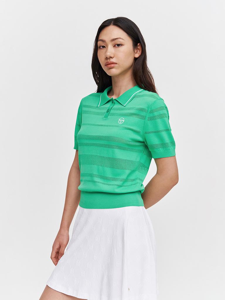 SERGIO TACCHINI W Resort Short Sleeve Polo Sweater