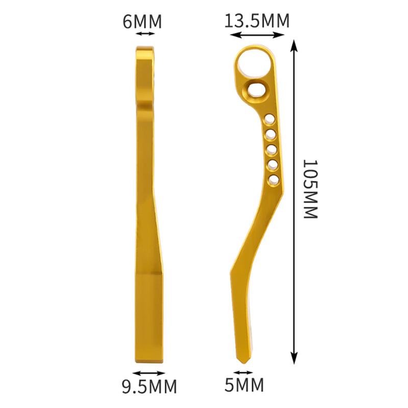 Vodicí řetězy jízdních kol Stabilizátor pádů z hliníkové slitiny 34-50-36-52t nářadí pro venkovní turistiku