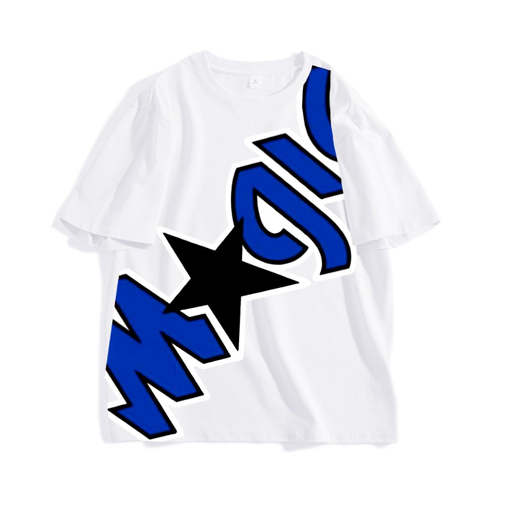 Oversize T-shirt for Men Casual Loose Cotton Round Neck cloting retro culture tshirt