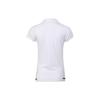 Adidas Solid Color Short Sleeve Polo Shirt Women Tops White BJ9564