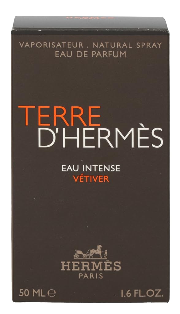 HERMES Terre Eau Intense Vetiver Eau De Parfum Spray 50ml 50ml d'Hermès [Used] (x 1)