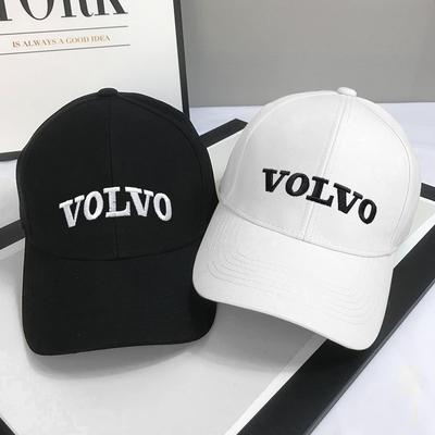 Embroidered Volvo Badge Baseball Cap Car Sun Visor Sticker For Volvo ES90 EC40 EX40 EM90 XC90 V90 V60 XC60 V40 S80 S60 S90 C40