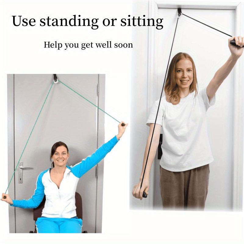 Schulter- & Chirurgische Erholung Tür-Flaschenzugsystem - Stressabbauender Griffkraft-Trainings-Übungsflaschenzug