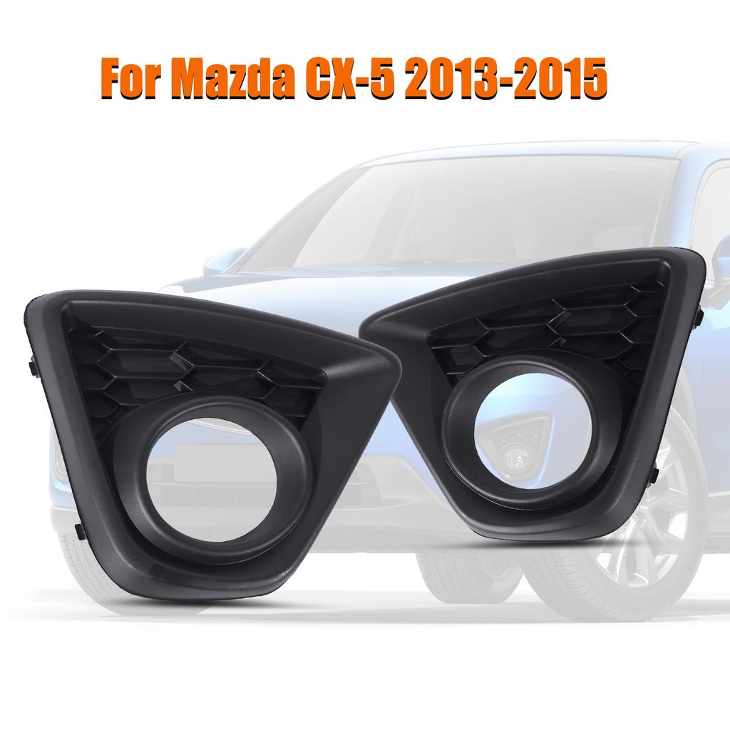 Front Bumper Fog Lamp Frame For Mazda CX-5 2013 2014 2015 Fog Light Cover Grille Car Accessories KD53-50-C21 MA1039112
