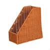 Bookend Desk Bookshelf Display Stand Book Shelf Decorative Woven Magazine Rack Organizer for Office
