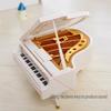 Piano Music Box Clock Music Box Valentine's Day Gift Creative Birthday Gift Home Desktop Cabinet Decoration