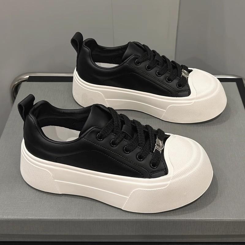 

Новая Универсальная Женская Обувь Толстая Подошва Бисквитный Пирог Бестселлеры Повседневные Спортивные Кроссовки 40 чёрный