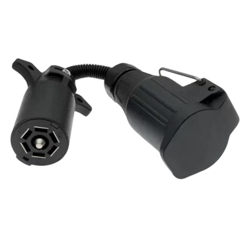 Trailer Electrical Part Adapter 12V Cable-Linked Design for Light Hookup, Towing Wiring Replacement, and 1 Pack Use