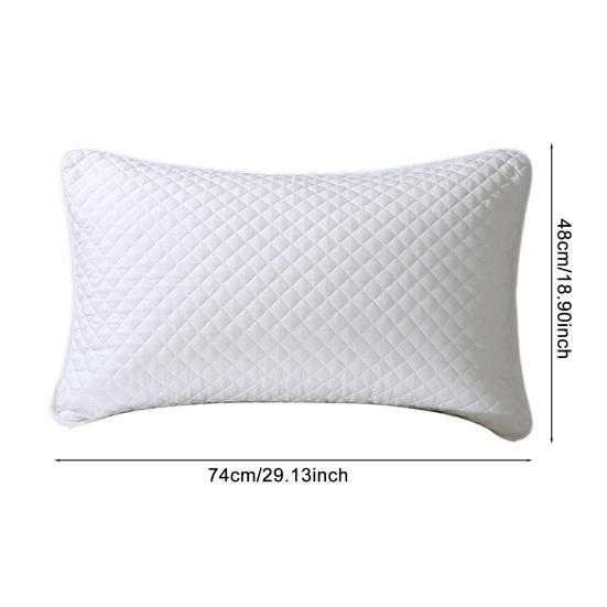 Putebeskytter Vattert putetrekk med glidelås Pustende Maskinvaskbart Putetrekk for å Beskytte Pute mot Svetteflekker Saliva