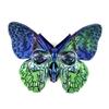 Stereo Butterflies Skull Epoxy Casting Mould for Wall Hanging Decor DIY Crafts