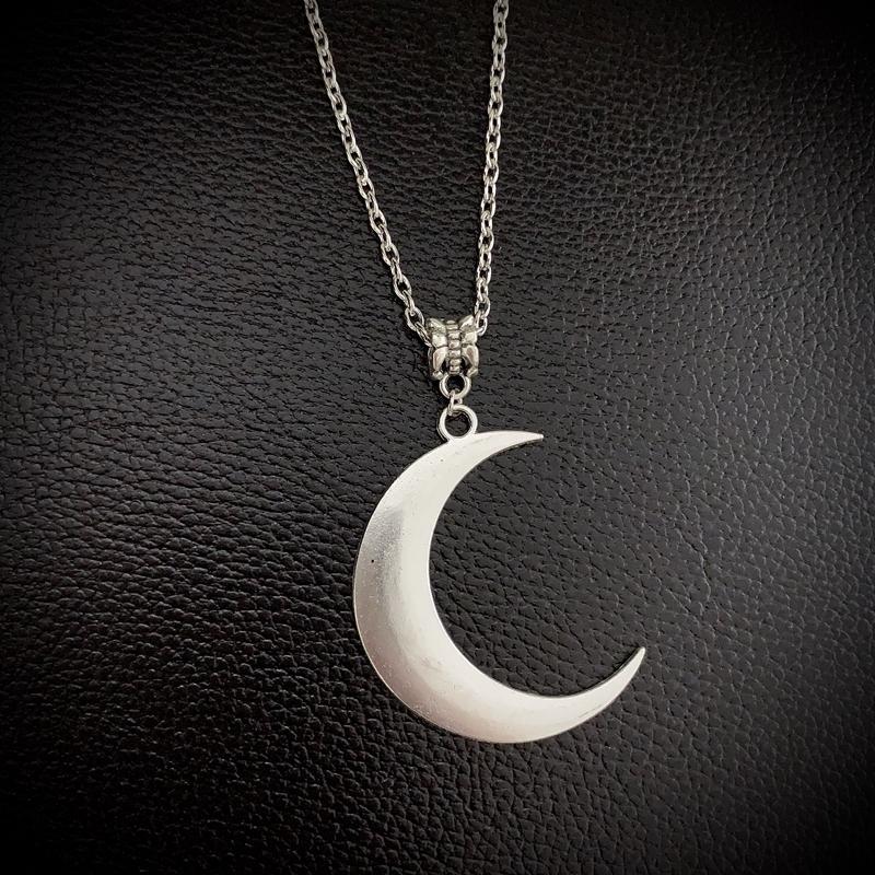 Crescent earrings mysterious gothic jewelry moon witch celtic pagan viken moon god moon phase witch goddess fashion woman gift