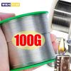 0.8mm 1.0mm 20g 50g 100g Soldering Tin Wire Tin Melt Rosin Core Solder Soldering Wire Roll No-clean