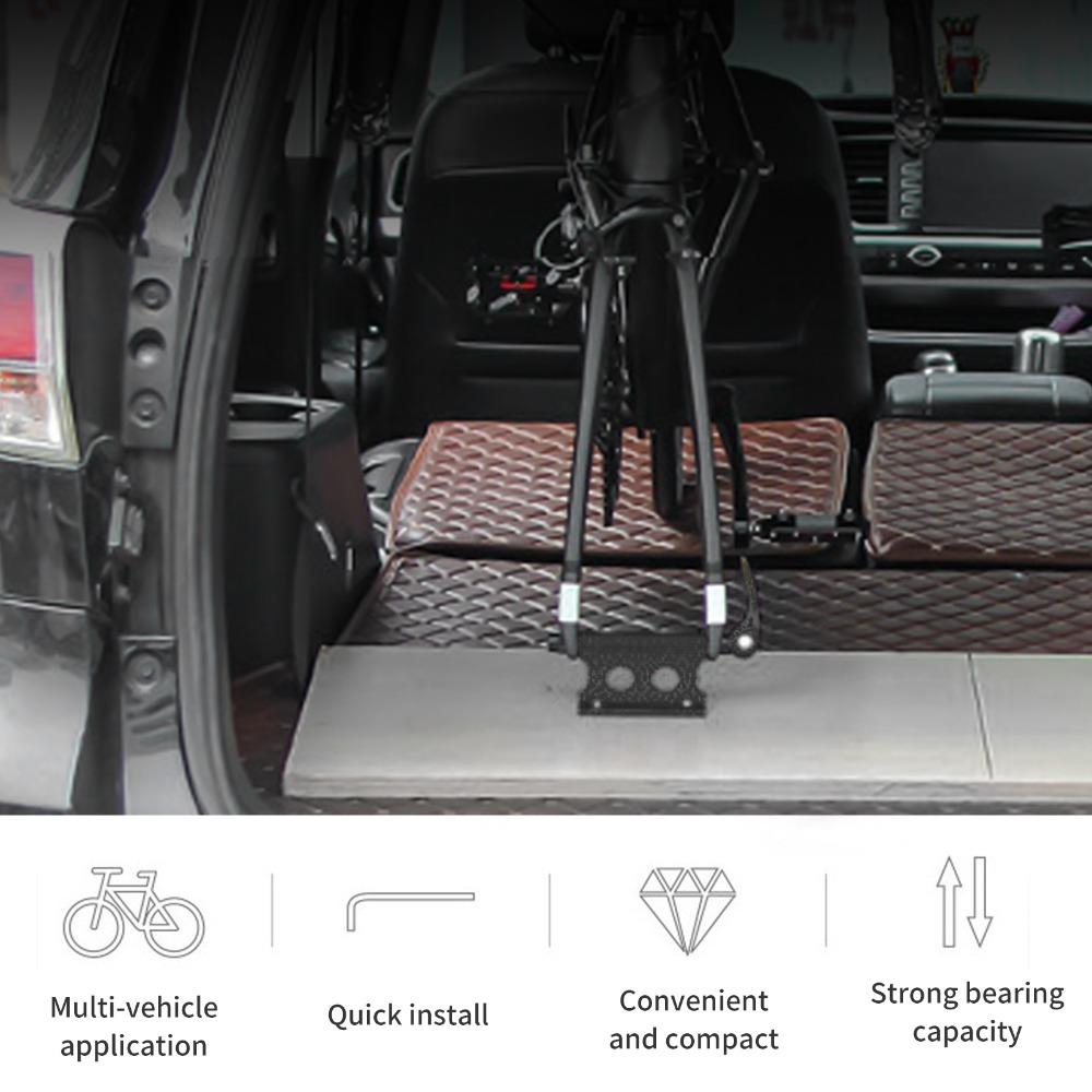 

Aluminum Alloy Quick Release Cycle Block Bicycle Front Fork Fixed Clip Garage Storage чорний