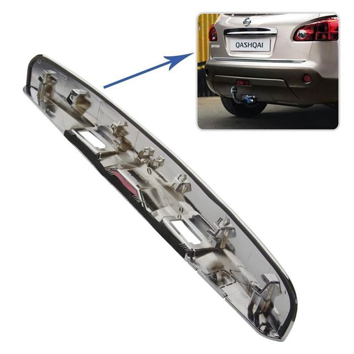 Chrome Trunk Handle for Nissan Qashqai Rear Tailgate – OEM 90812-JD40H, High-end Finish and Perfect Compatibility