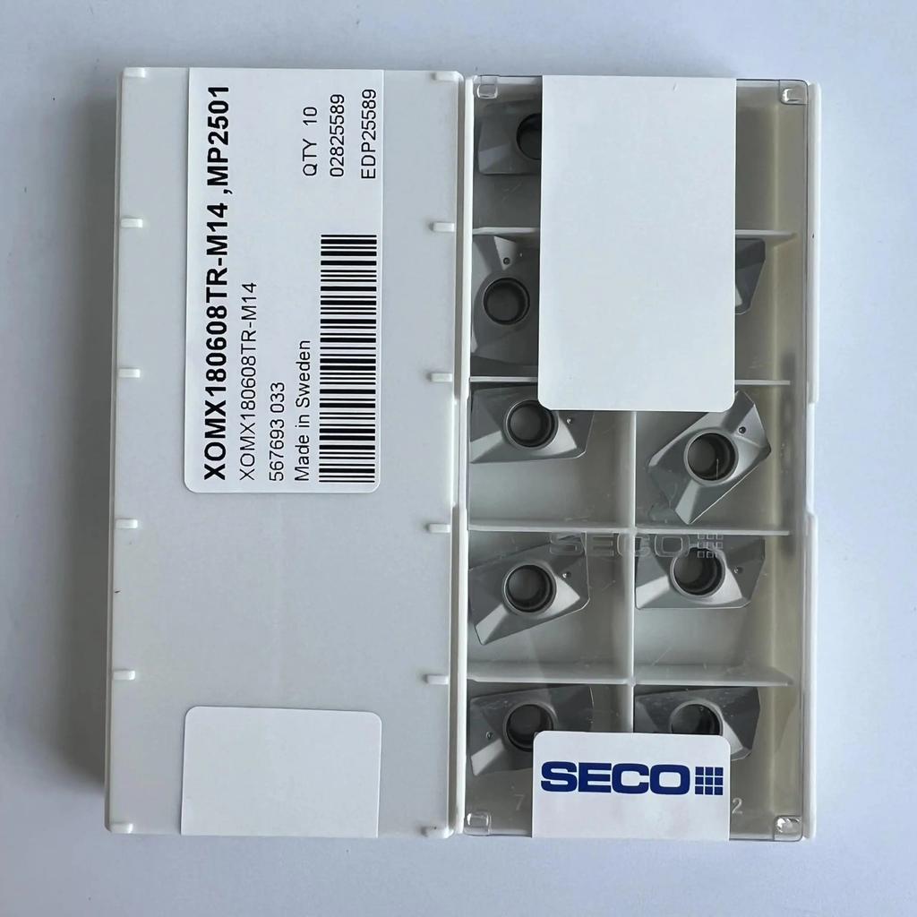 SECO / XOMX180608TR-M14 MP2501 /Original genuine CNC alloy blade 10 PCS