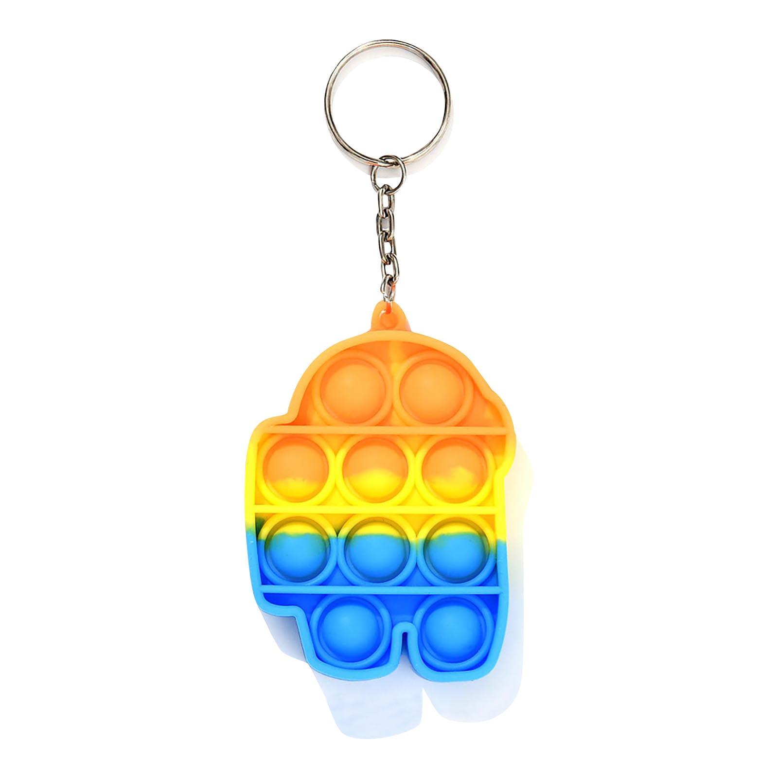 

Нажимной игрушечный брелок, пузырьковая игрушка, игрушки для снятия стресса для взрослых и детей