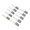 Electric Motor Carbon Brush Set, Electric Motor Brush, Carbon Brush with Good Thermal Conductivity 1020 Motor Slip Ring