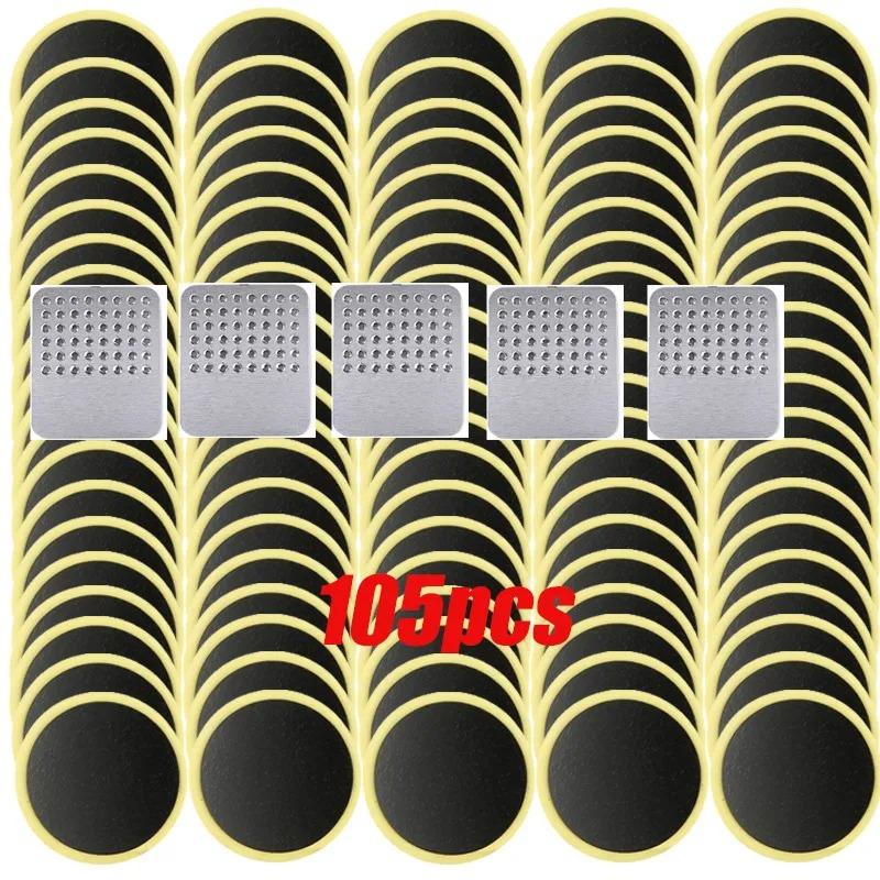 Glue-Free Bicycle Inner Tube Repair Patch - Quick Adhesive Protection for Mountain & Road Bike