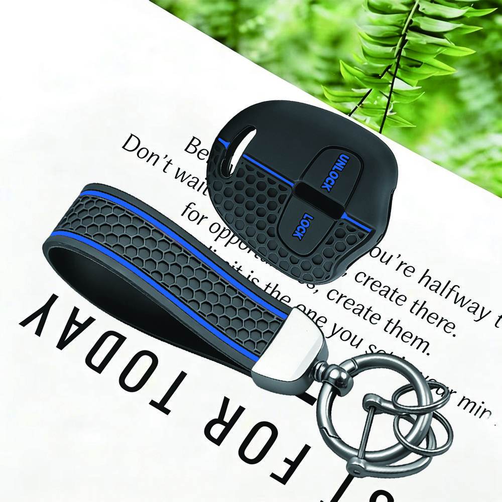 

Silicone Car Key Cover Case for Mitsubishi Evolution Lancer EX Grandis Outlander Triton Pajero ASX 2 Button Keyring Protector