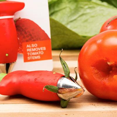 Yousheng 1/2/4Pcs Strawberry Huller Fruit Corer Tools Compact Portable Easy To Clean Multifunctional Strawberry Huller Stem Remover