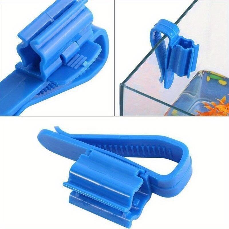 2Pcs Home Brew Bucket Clip Pipe Syphon Tube Flow Control Wine Beer Clamp Fish Aquarium Filtration Water Pipe Filter Hose Holder