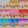 2-meter Purple Rain Silk Curtain Birthday Party Background Wall Decoration Arrangement