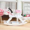 1:12 Dollhouse Miniature Wooden Horse Chair - Child Room Decor & Photo Prop