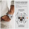 No Gaps Stainless Steel Strap for Samsung Galaxy Ultra Watch 7 47mm Business Metal Bracelet for GALAXY ULTRA 7 47MM Luxury Band