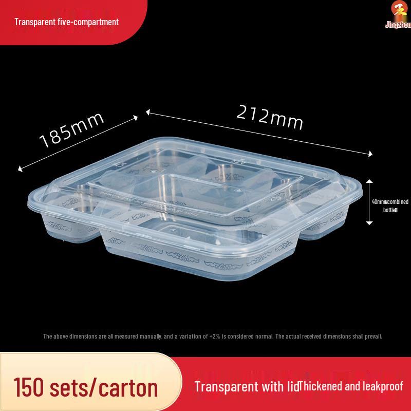 

Jingzhou Disposable Compartmented Takeaway Food Boxes Other