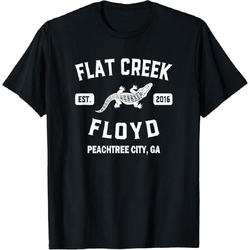 Знаменитая футболка Peachtree City Georgia Alligator Flat Creek Floyd S