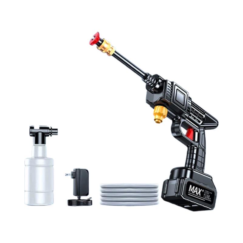 High-Pressure Car Wash Water Gun & Pump - 220V Powerful Cleaning Machine for Home Use
