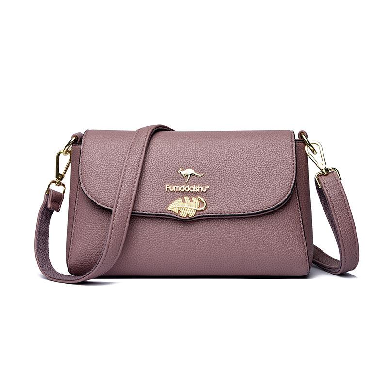 

Women s bag new fashion women s simple shoulder messenger bag фиолетовый