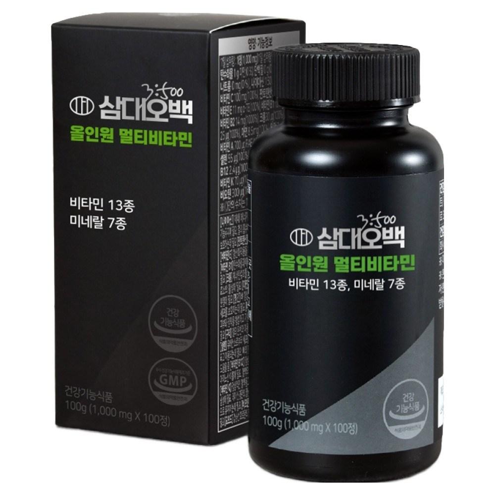 Samdaeobaek All-in-One Multivitamin 100g 100 Tablets 1 Pcs